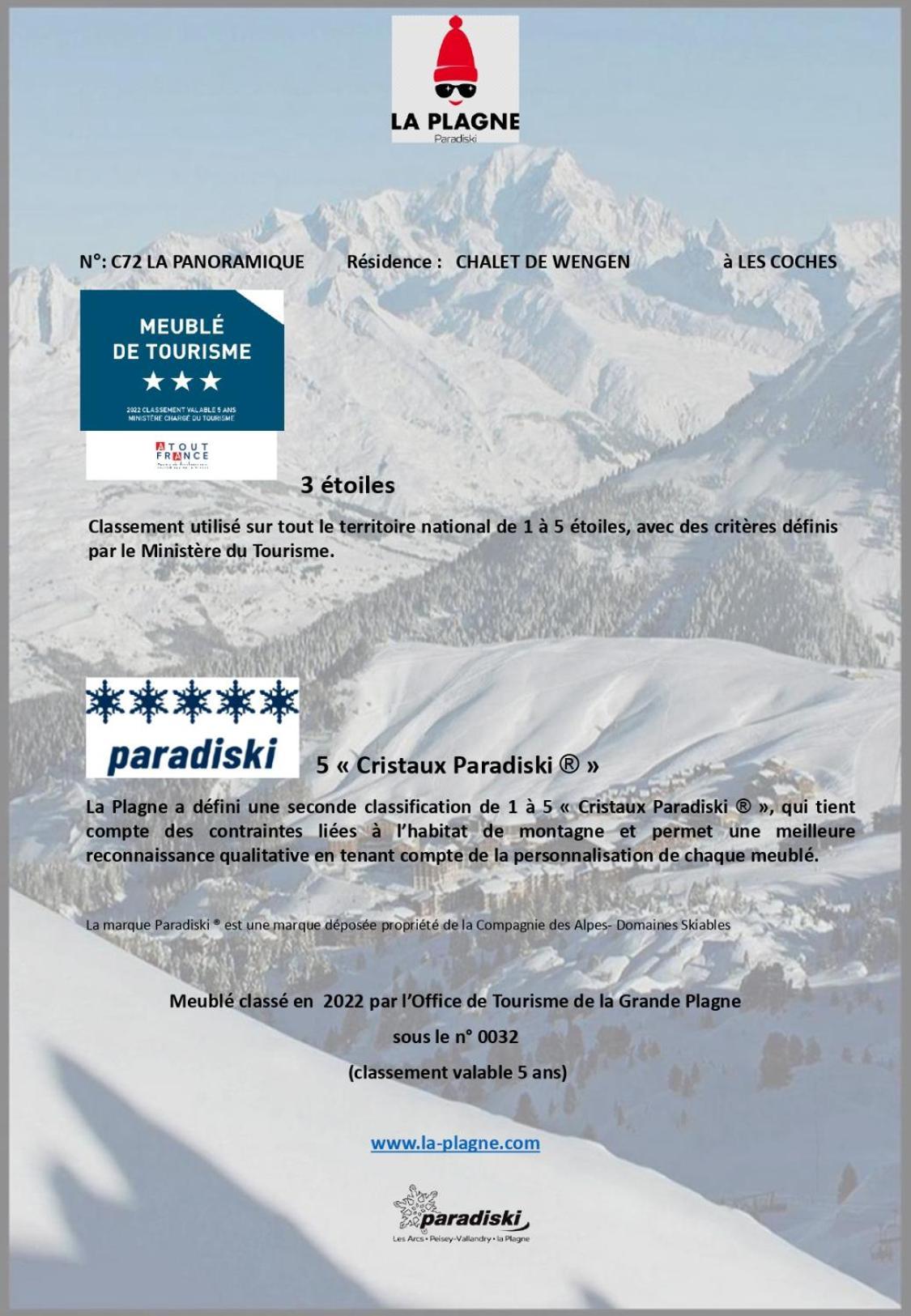 Les Chalets De Wengen - La Panoramique La Plagne Zewnętrze zdjęcie